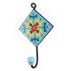 Yellow Ceramic Floral Tiles Hook